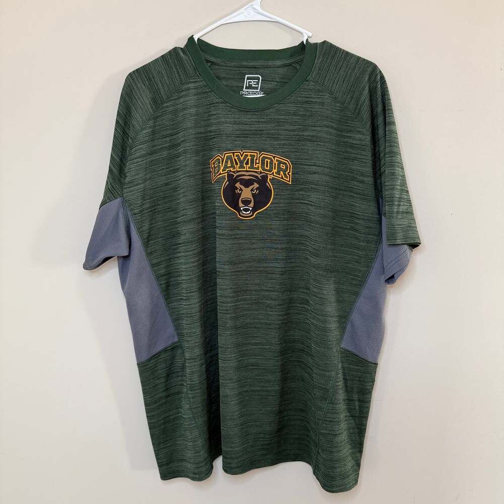 Baylor University BU Bears Grey Logo XL Graphic Dri Fit Tee